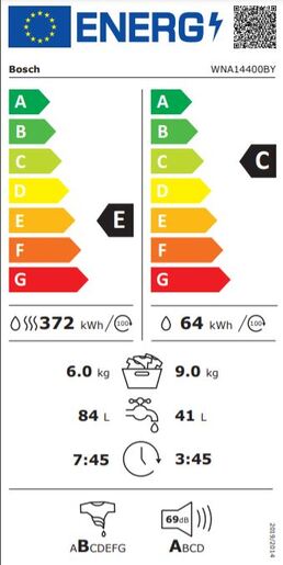 Bosch perilica sušilica rublja WNA14400BY