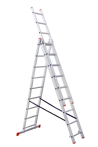 STS trodjelne ljestve 3x9 gazišta