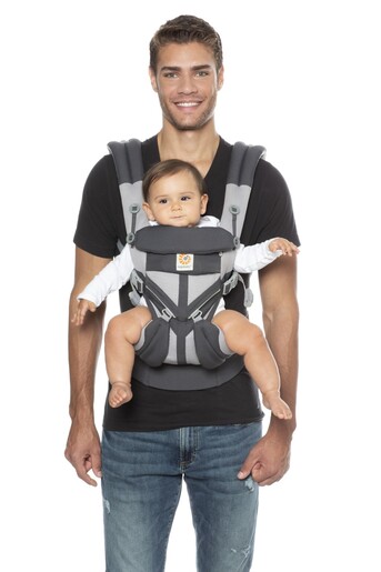 Ergobaby Omni 360 nosiljka, Cool Air, Carbon siva 