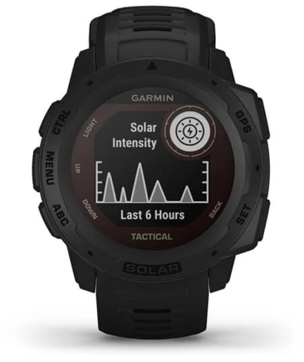 Garmin Instinct SOLAR Tactical Black, pametni sportski sat RT