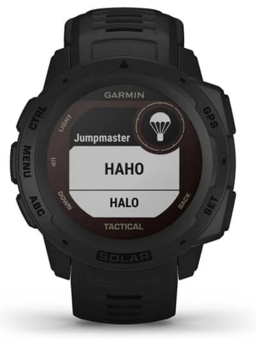 Garmin Instinct SOLAR Tactical Black, pametni sportski sat RT