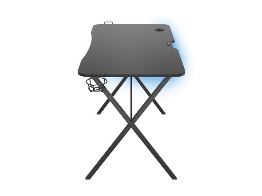 Genesis Holm 200 RGB, gaming stol, crni/karbon