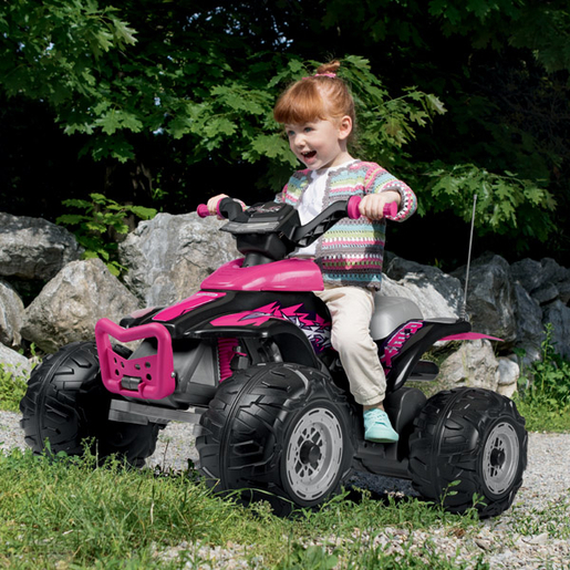 Peg Perego Quad na akumulator Corral T-Rex Pink 330W