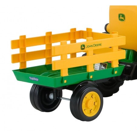 Licencirani Peg Perego traktor na akumulator John Deere Ground Force s prikolicom