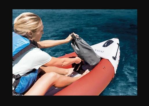 INTEX kajak s veslima Excursion PRO (384 x 94m x 46 cm)