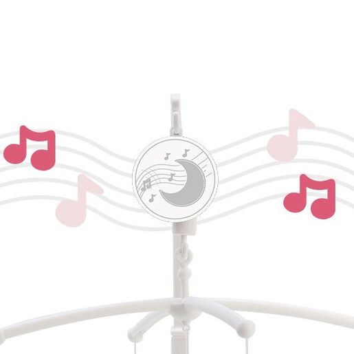 Zopa glazbeni vrtuljak Owl