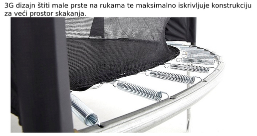 Space Zone II trampolin 366cm