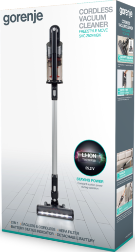 Gorenje usisavač SVC252FMBK