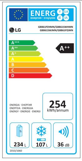 LG hladnjak GBB61PZJMN_oštećeno_TPNJ