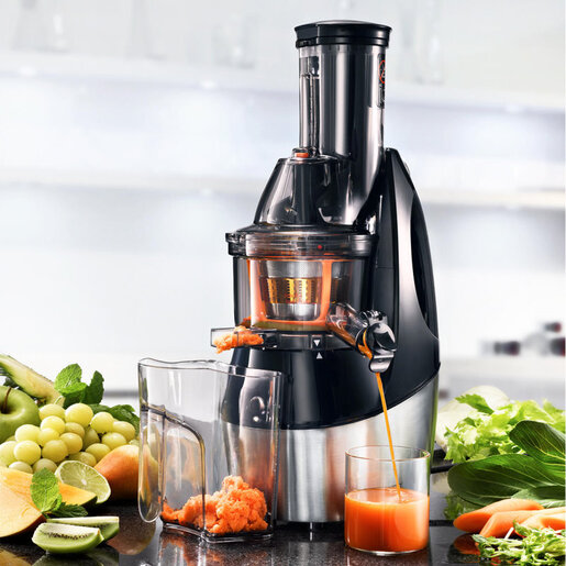 VerVita sokovnik XXL - Inox/crni