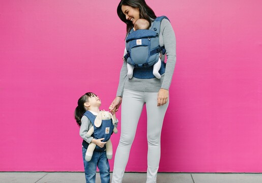 Ergobaby Adapt nosiljka, Cool air, Blue Blooms