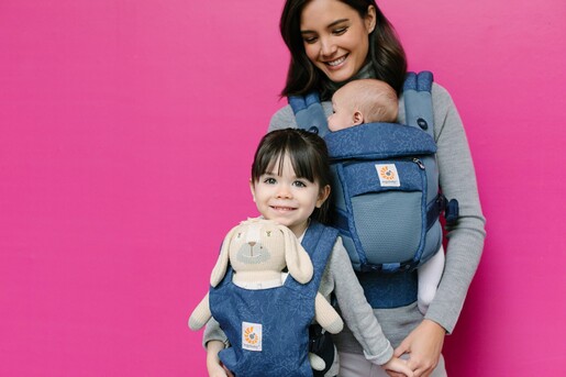 Ergobaby Adapt nosiljka, Cool air, Blue Blooms
