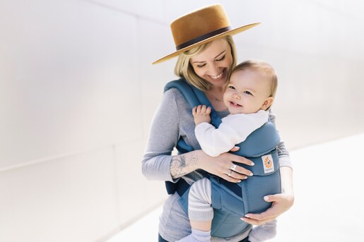 Ergobaby Adapt nosiljka, Cool air, Oxford plava