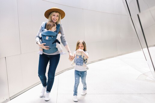 Ergobaby Adapt nosiljka, Cool air, Oxford plava