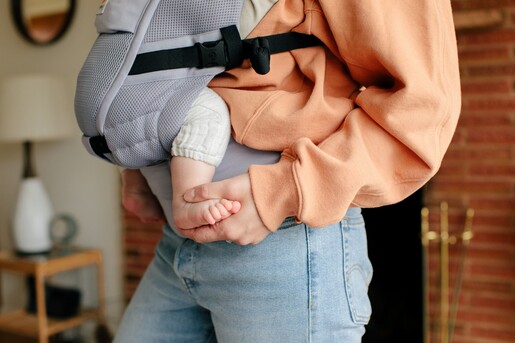 Ergobaby Adapt nosiljka, Cool air, Lilac siva