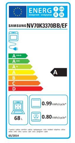 SAMSUNG pećnica NV70K3370BB/EF