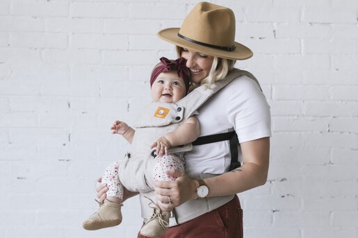 Baby Tula nosiljka, Explore Linen, platnena, Sand