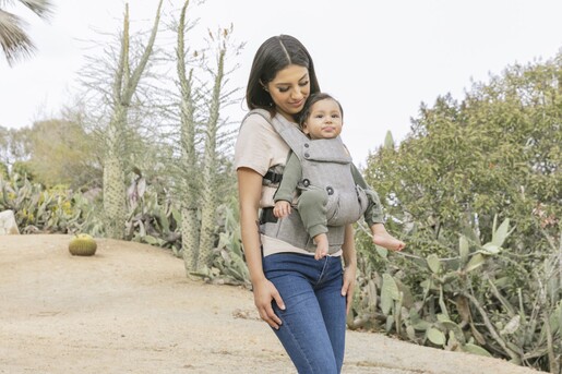 Baby Tula nosiljka, Explore Linen, platnena, Ash