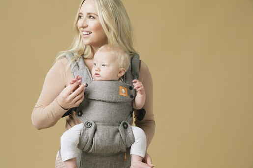 Baby Tula nosiljka, Explore Linen, platnena, Ash