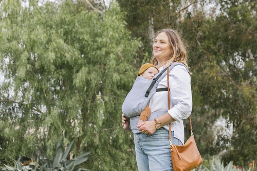 Baby Tula nosiljka, Free to Grow Linen, platnena, Rain