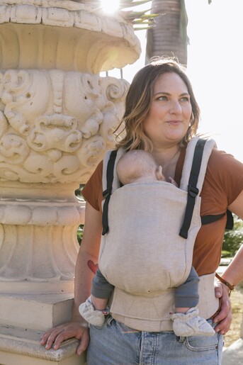 Baby Tula nosiljka, Free to Grow Linen, platnena, Sand