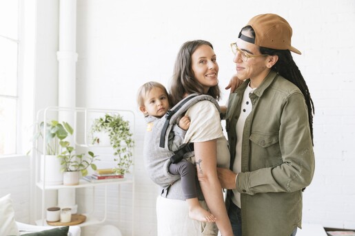 Baby Tula nosiljka, Free to Grow Linen, platnena, Ash