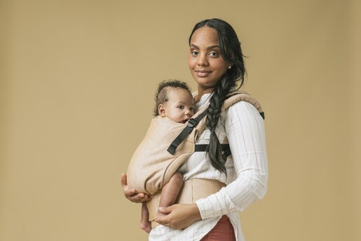 Baby Tula nosiljka, Free to Grow Linen, platnena, Mesa