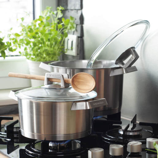 Mehrzer PREMIUM INOX 18/10 Set lonaca – 9 kom