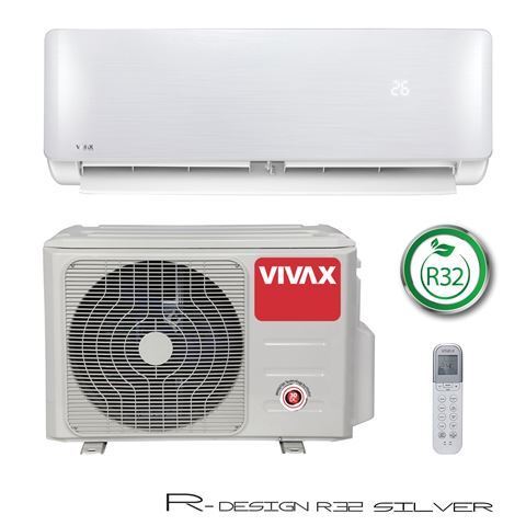 VIVAX COOL, klima ur., ACP-09CH25AERI SILVER R32 - inv., 2.93kW