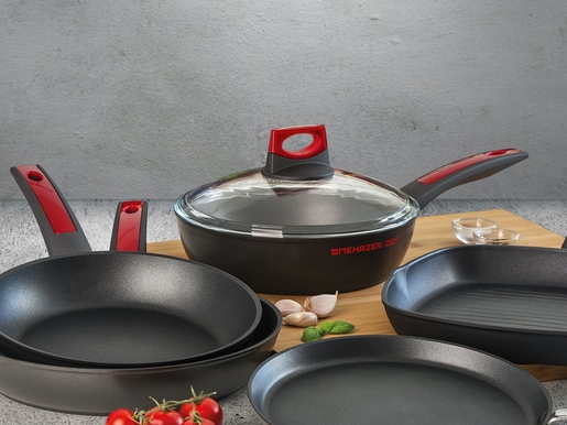 Mehrzer stakleni poklopac DIAMOND BLACK - 24 cm