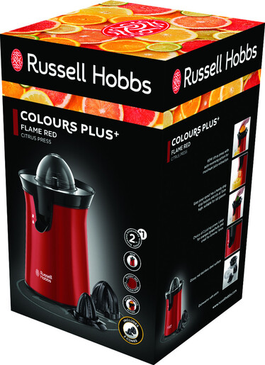RUSSELL HOBBS citruseta 26010-56 Colors Plus + Citrus Press