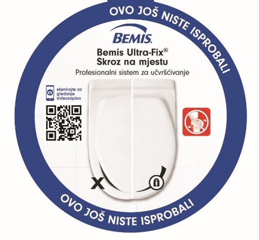 BEMIS Vegas Ultra-Fix™ Silentium® wc sjedalo