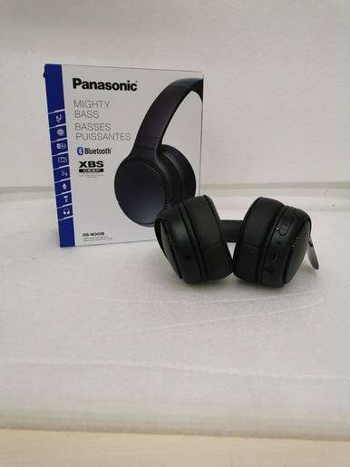 PANASONIC slušalice RB-M300BE-K crne, naglavne, BT, Deep Bas RT