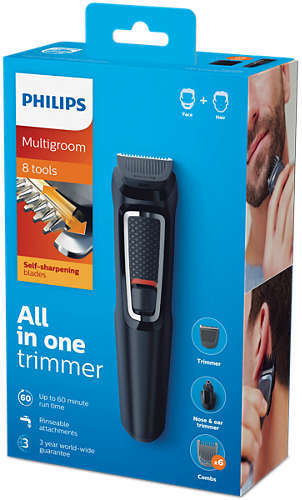 Philips All-in-One trimer za lice i kosu serije 3000 MG3730/15