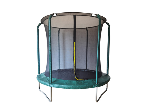 LEGONI trampolin AERO sa zaštitnom mrežom, 244cm -tamno zeleni