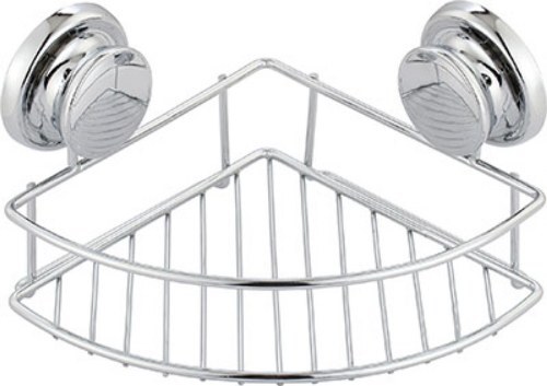 TENDANCE kutna polica na vakuum  krom