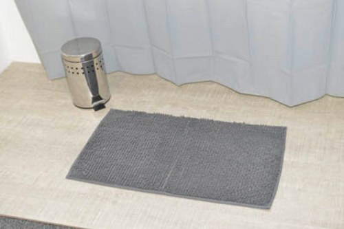 TENDANCE podloga za kupaonu 45 x 75 cm mikrofibra, siva balls