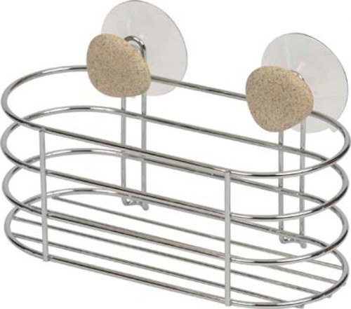 TENDANCE polica 2 vakuuma, dekoracija oblutak