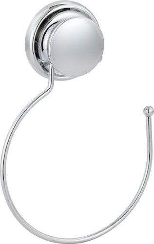 TENDANCE držač ručnika okrugli na vakuum krom