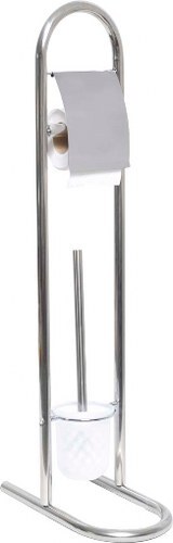TENDANCE držač toaletnog papira i wc četke od nehrđajućeg čelika, krom