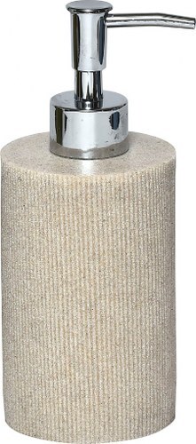 TENDANCE dozator za sapun poliresin uzorak pruge, bež