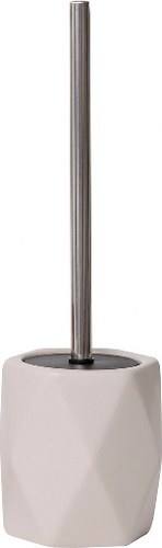 TENDANCE wc četka keramika uzorak diamond, sivo smeđa