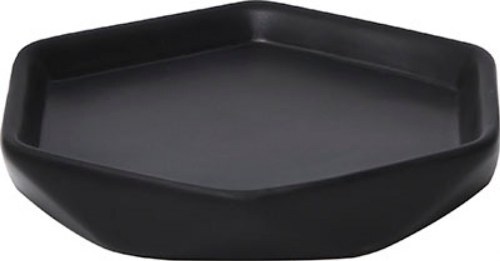 TENDANCE držač sapuna keramika, crni diamond