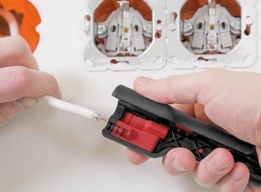 WIHA 44241 Električarski nož za izolaciju 6-8mm koaksijalni kabeli i F spojnice