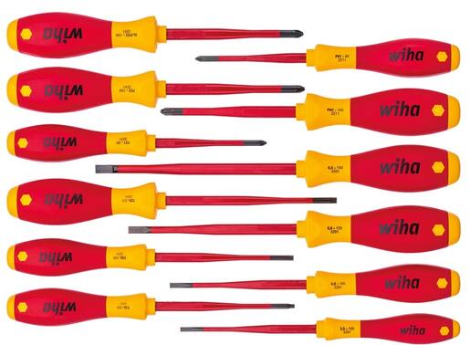 WIHA 41003 VDE set izvijača Slimfix 12/1 PL/PH/PZ/TX