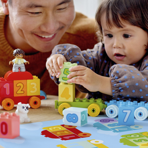 LEGO DUPLO Vlakić s brojevima – nauči brojiti 10954