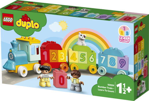 LEGO DUPLO Vlakić s brojevima – nauči brojiti 10954