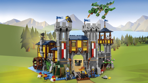 LEGO Creator Srednjovjekovni dvorac 31120