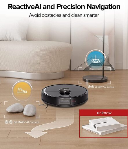 Roborock robotski usisavač S6 MaxV