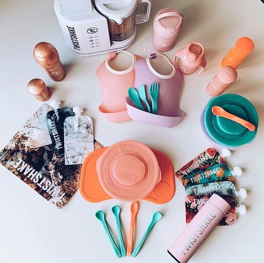 Twistshake termos boca 420ml Pastel Pink